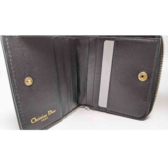 Sold Dior Black Small Diorama Wallet - Picture 4 of 6
